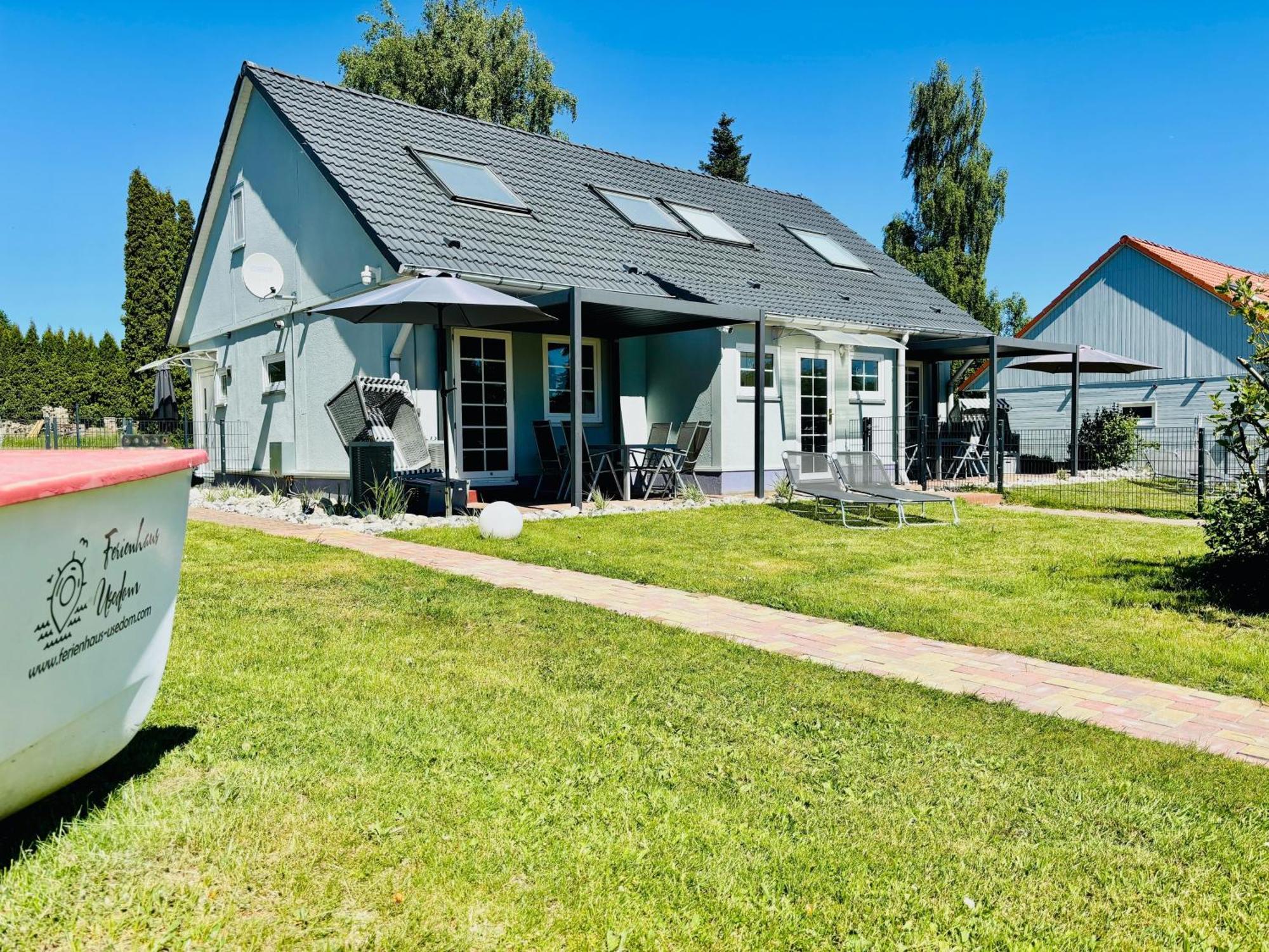 Ferienhaus Usedom Familie Stopp Haus 23 Lutow Zewnętrze zdjęcie